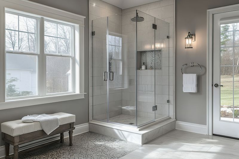 Contemporary Glass Shower Enclosure
